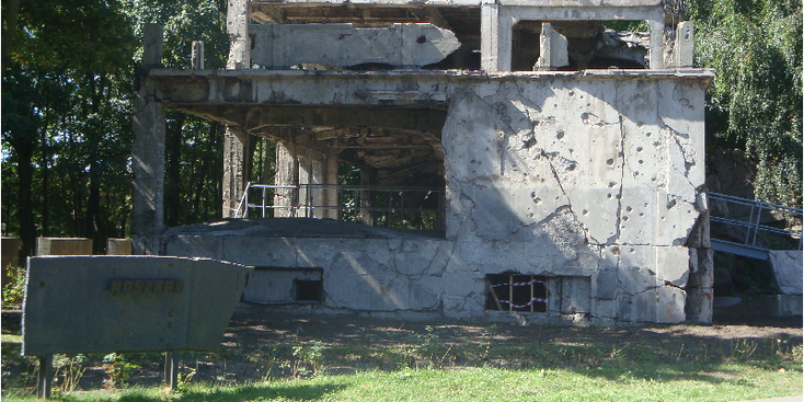 Westerplatte-ruïne-Gdansk-Polen
