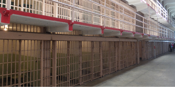 Alcatraz-eiland-gevangenis-cellen-San-Fransisco-Verenigde-Staten