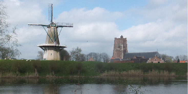 Woudrichem-molen-Nederland