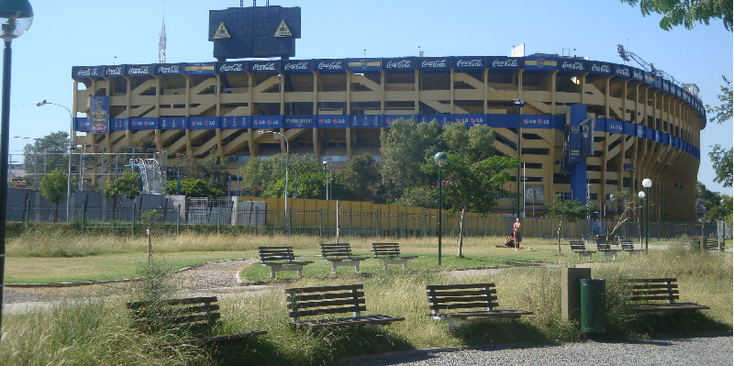 Boca-Juniors-stadion-Messi-Maradona-Buenos-Aires-Argentinië
