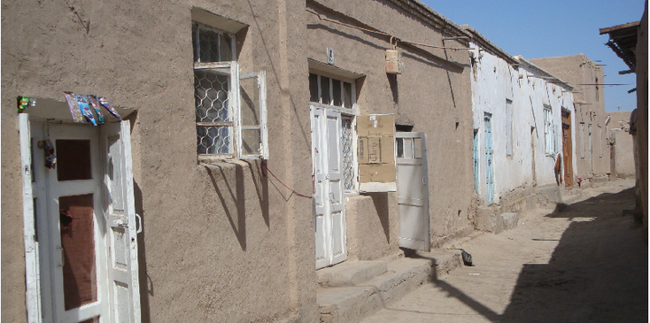 Khiva-straten-straatbeeld-Oezbekistan