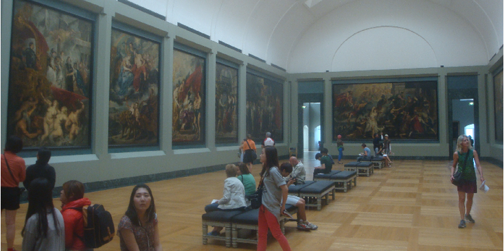 Louvre-museum-schilderijen-Parijs-Frankrijk