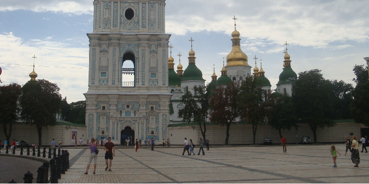 Kiev-kathedraal-toren-Oekraïne