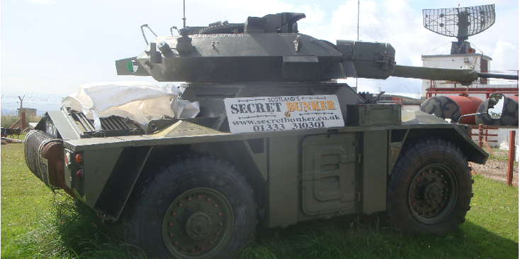 Secret-Bunker-Anstruther-tank-pantserwagen-radar-Schotland
