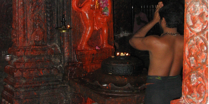 Madurai-Sri-Meenakshi-tempel-Khadi-pelgrim-India