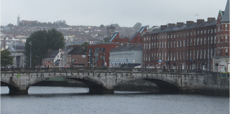 Cork-Lee-North-Canal-Ierland-rivier-brug