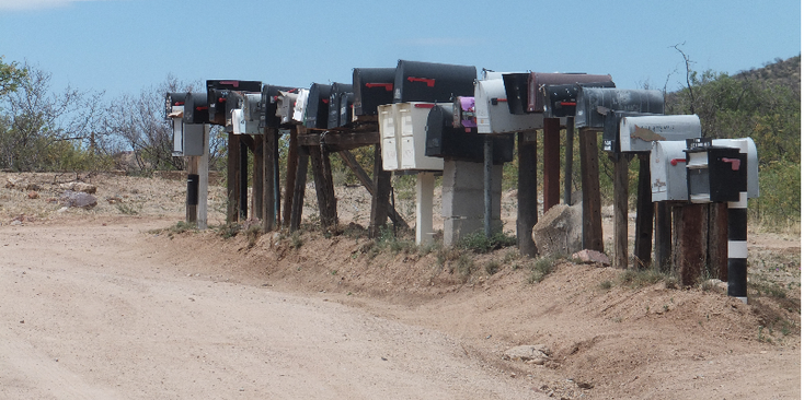 Tombstone-Mailbox-postbus-Arizona-Verenigde-Staten