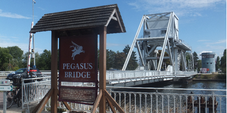 Pegasus-brug-Bridge-Benouville-Normandië-Frankrijk-invasie-paratroopers-D-Day-Overlord
