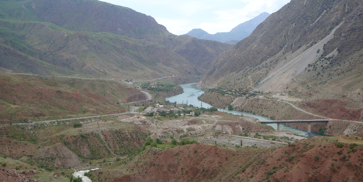 Bishkek-Osh-bergen-Kirgizië