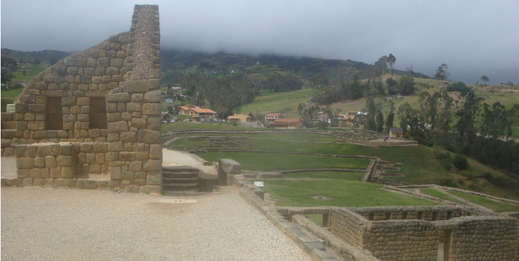 Ingapirca-Inka-Inca-ruiine-antieke-inheems-Cuenca-Ecuador
