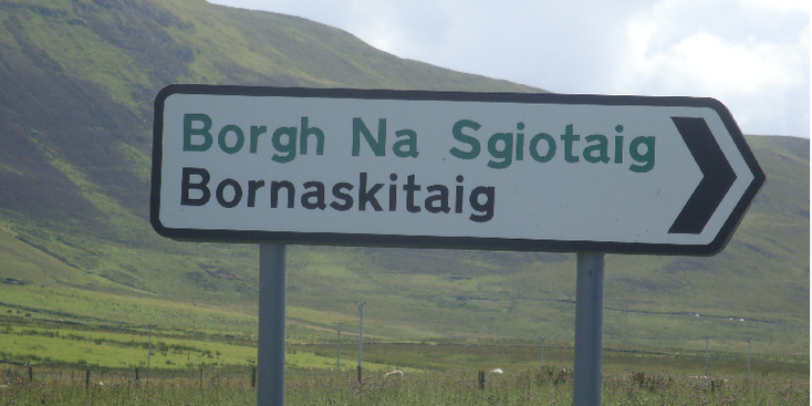 Schots-twee-talen-bord-Schotland