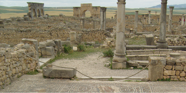Volubilis-Mosaic-Roman-Ruins-Morocco