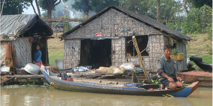 Tonle-Sap-Battambang-boot-wonen-meer-Cambodja