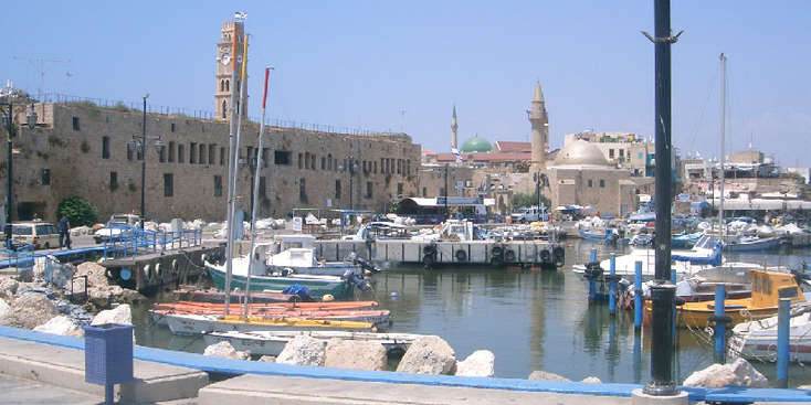 Akko-haven-boten-kruisvaarders-Israël