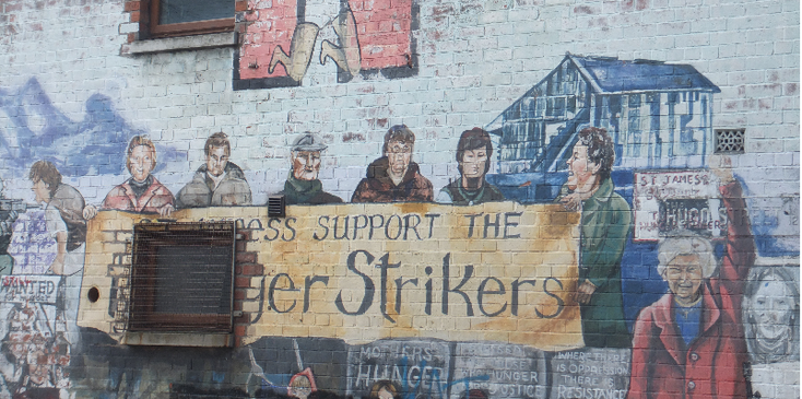 Belfast-muurschildering-mural-Troubles-Hungerstrike-Noord-Ierland