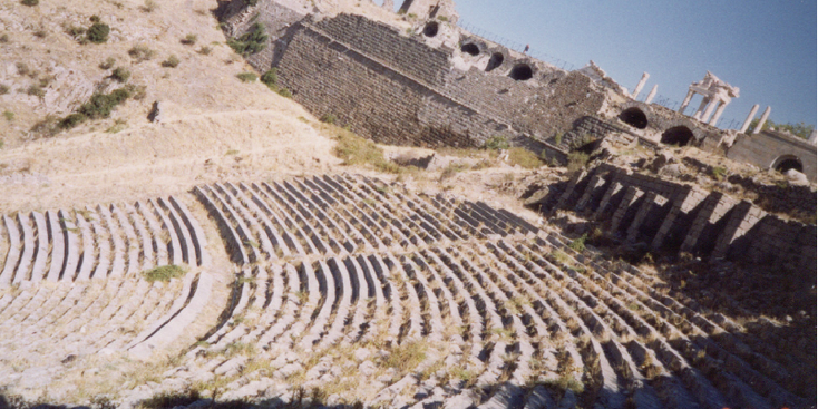 Pergamum-Pergamon-Theatre-Arena-Turkey-Roman-Ruins