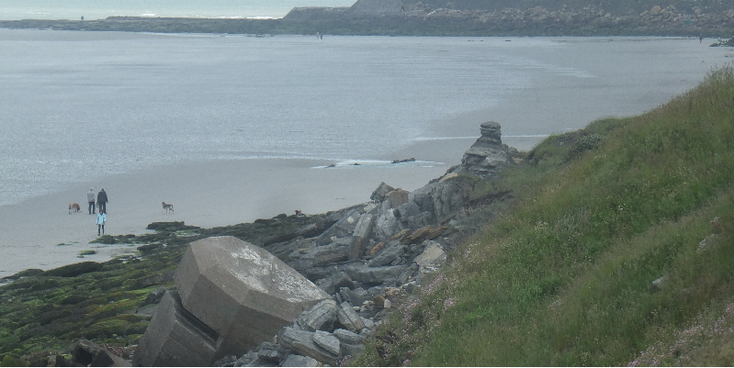 Boulogne-sur-Mer-bunker-strand-Opaalkust-Kanaal-duinen-Frankrijk