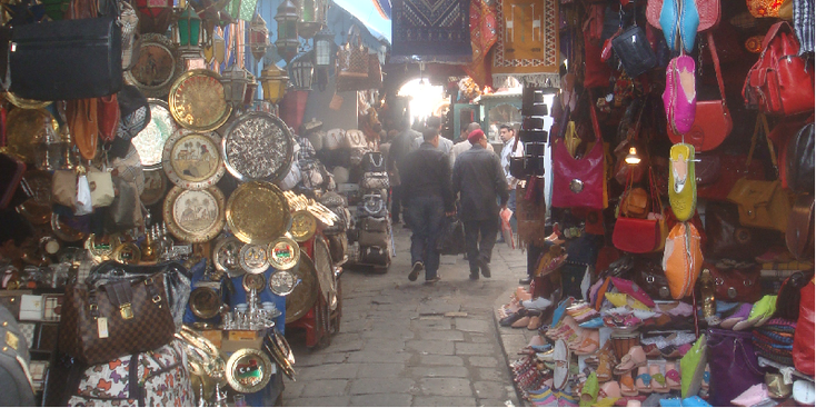 Tunis-bazaar-medina-Tunesië