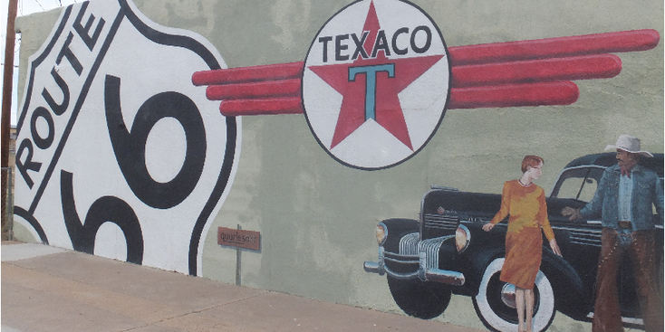 Route-66-Tucumcari-Holbrook-Winslow-Verenigde-Staten