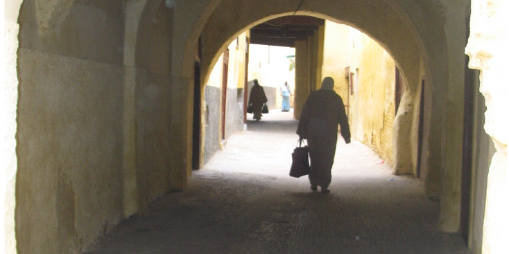 Meknes-poort-oude-stad-medina-Koningstad-Marokko