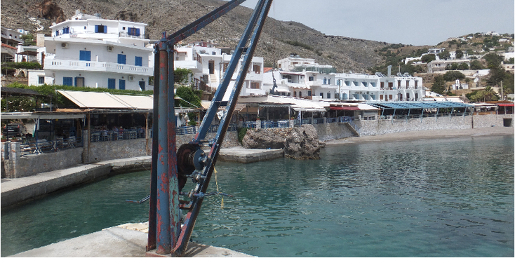 Hora-Sfakion-baai-haven-WW2-Geallieerden-Kreta-Griekenland