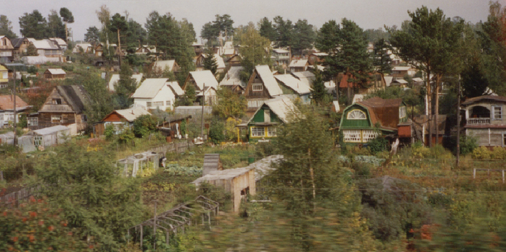 Siberië-huisjes-Rusland