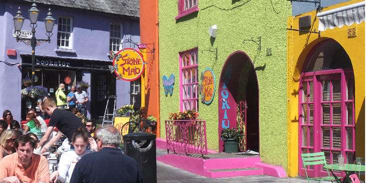Kinsdale-Ireland-Republic-Colored-Houses