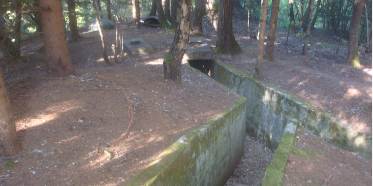 Bunkermuseum-Villach-Oostenrijk-loopgraven-koepel