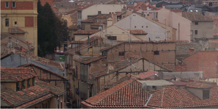 Segovia-daken-dakpannen-Spanje