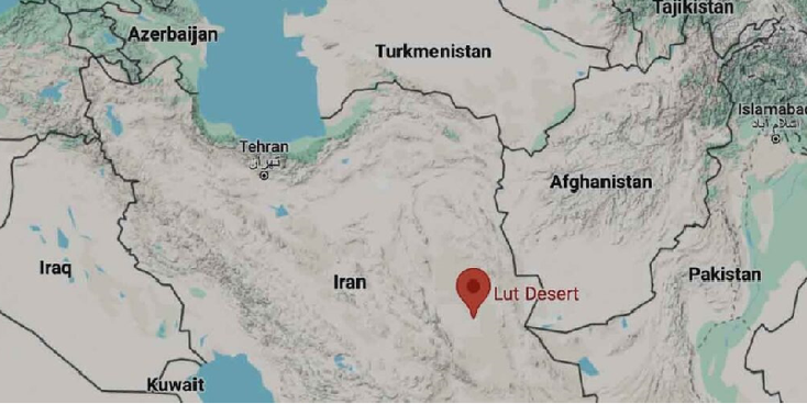 Lut-woestijn-Kaluts-Iran