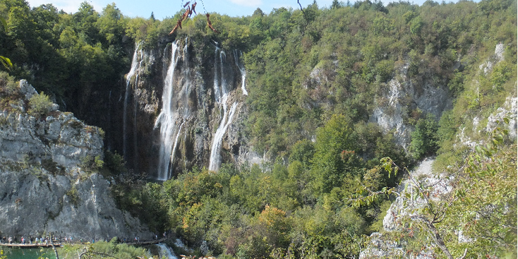 Plitvice-nationaal-park-waterval-meer-Kroatië