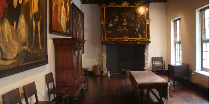 Lakenhalmuseum-schilderijen-Spaanse-wimpel-museum-Leiden-Nederland
