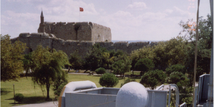 Canakkale-Kanakkale-fort-kasteel-Cimenlek-boot-Turkije