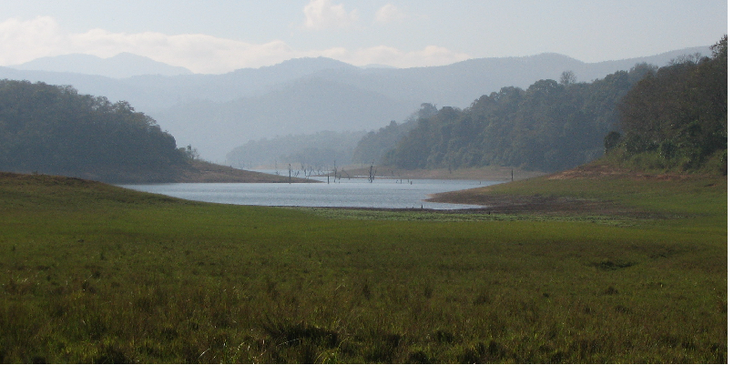 Periya-nationaal-park-Kumily-India-rivier-meer-jungle