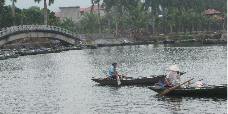 Tam-Coc-brug-boot-Vietnam