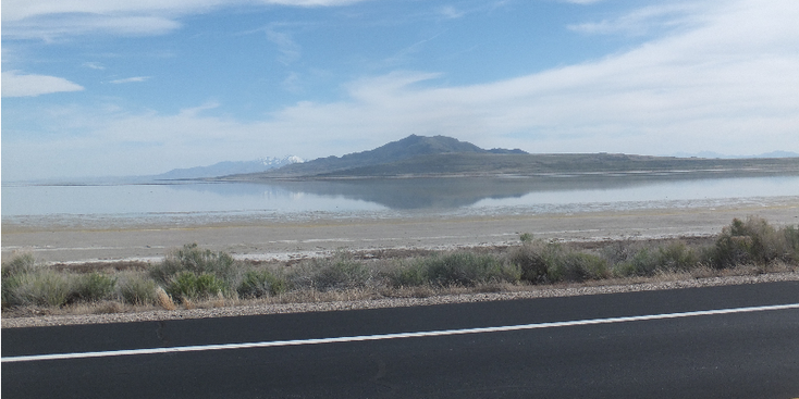 Antelope-Island-nationaal-park-Utah-Verenigde-Staten