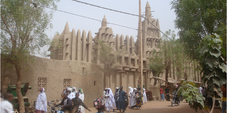 Mopti-Mosque-Mudbrick-Mali