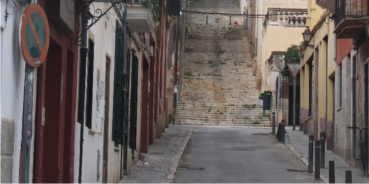 Palma-de-Mallorca-straatleven-Spanje