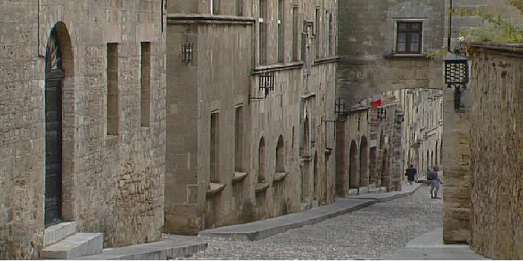 Ipotton-Rhodos-eiland-paleis-Grootmeesters-Griekenland-stadsmuur-toren-Kruisvaarders