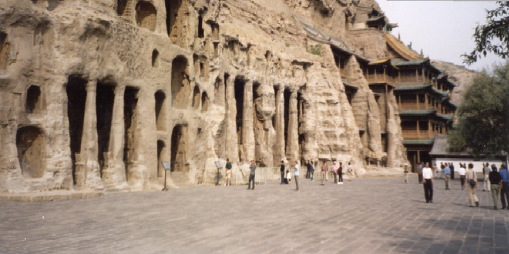 Datong-Yungang-grotten-China-heilige-Boeddha-beelden