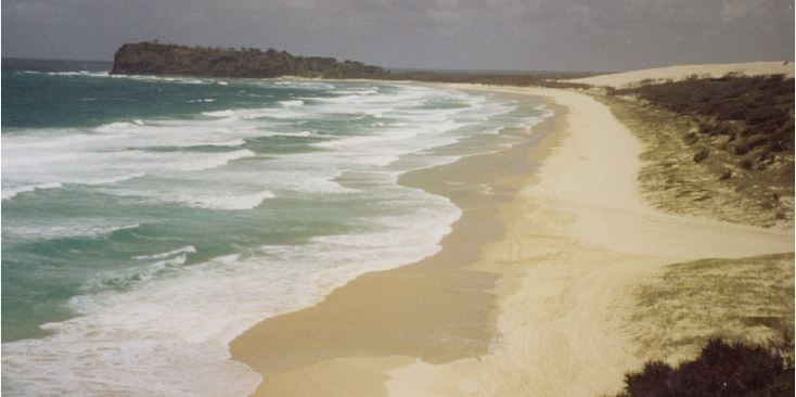 Fraser-Island-Indian-Head-strand-zand-eiland-Australië