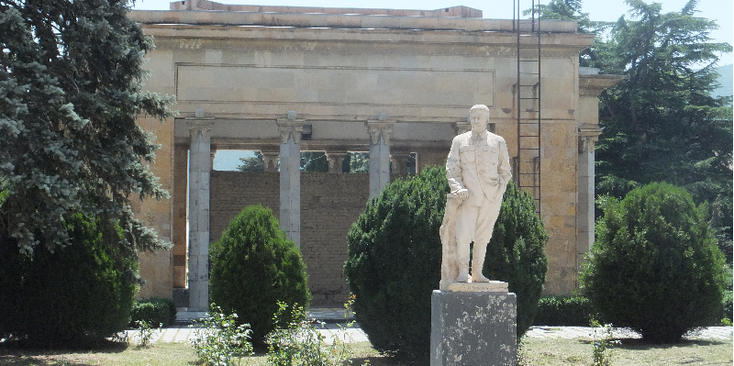 Gori-Georgië-Stalin-beeld-geboortehuis