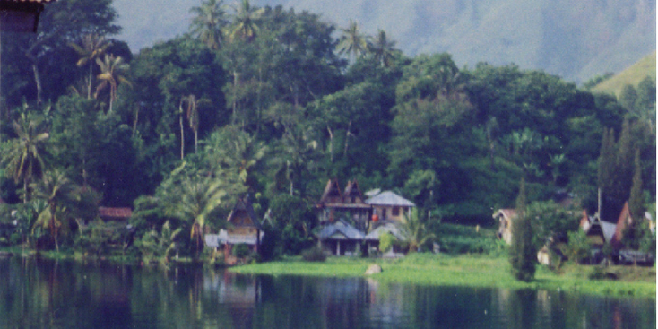 Samosir-eiland-meer-Sumatra-Indonesië
