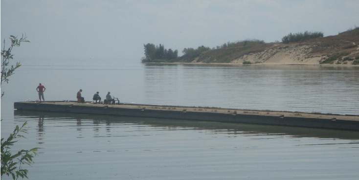 Curonion-Spit-nationaal-park-pier-duinen-oostzee-Litouwen