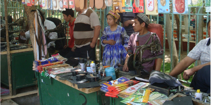 Hotan-China-Uigur-Market-Bazaar