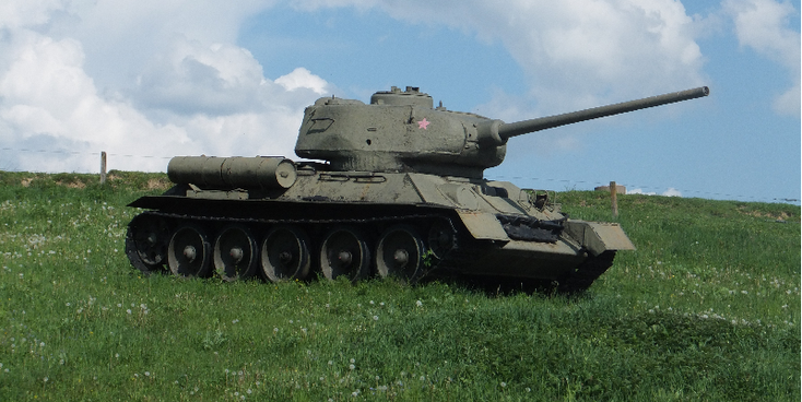 Vallei-van-de-dood-valley-of-the-Death-Kapisova-tanks-Sovjet-WW2-openluchtmuseum-Slowakije