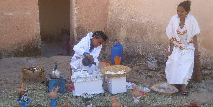 Axum-Ethiopië-koffie-ceremonie
