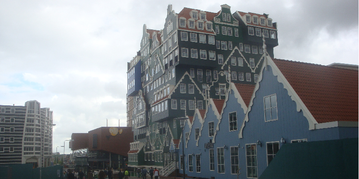 Zaandam-replica-huizen-Zaanse-Schans-Nederland