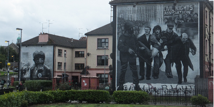 Londenderry-Derry-Free-Bogside-Sunday-Bloody-IRA-muurschildering-Noord-Ierland