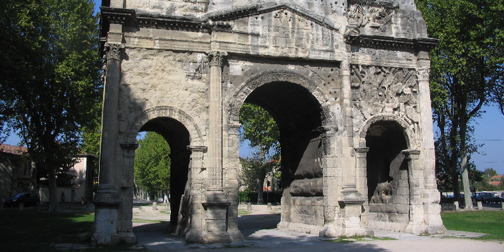 Orange-Romeins-Arc-de-Triomphe-Frankrijk